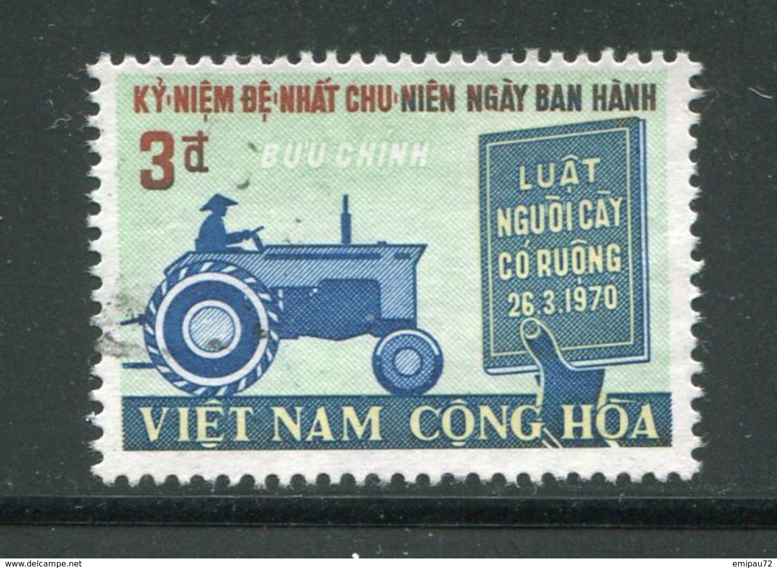 VIET-NAM DU SUD- Y&T N°395- Oblitéré - Vietnam