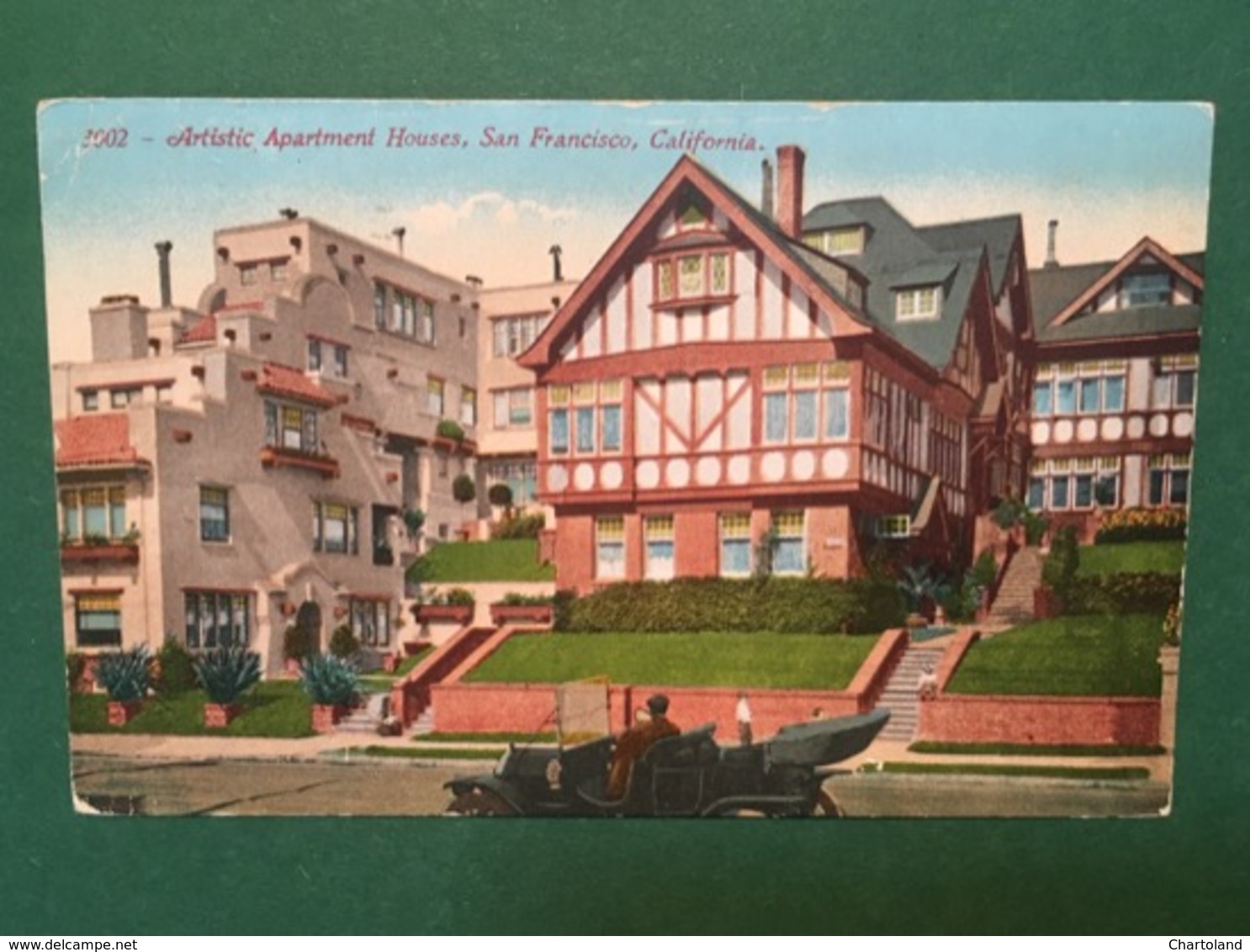 Cartolina Artistic Apartment Houses - San Francisco - California - 1920 - Non Classificati