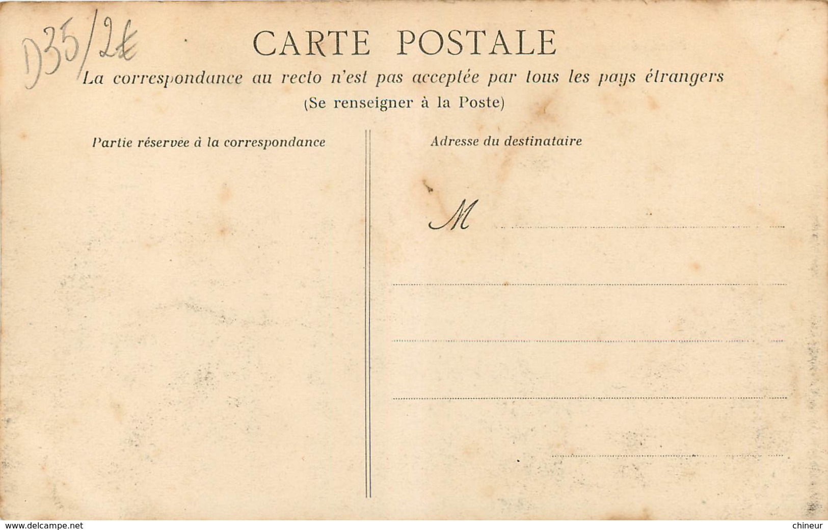 PARAME LA DIGUE APRES LE RAZ DE MAREE DU 29 OCTOBRE 1905 - Parame