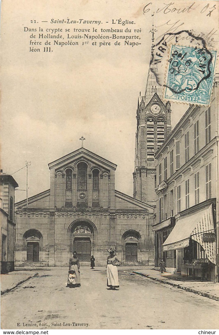 SAINT LEU TAVERNY EGLISE - Sonstige & Ohne Zuordnung