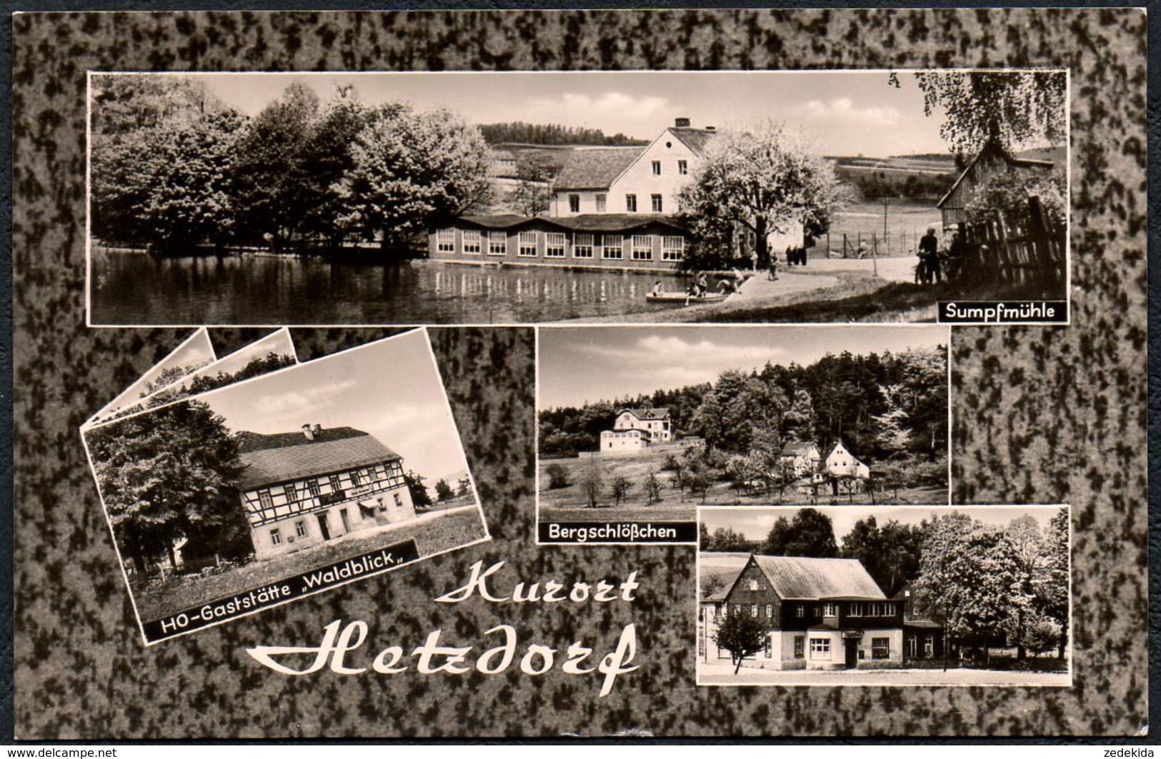 C2994 - Hetzdorf - HO Gaststätte Sumpfmühle Mühle - Erhard Neubert - Hetzdorf