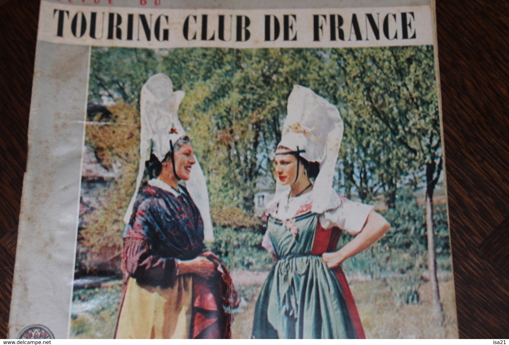 La Revue Du Touring Club 1955 Septembre: Costumes Normands, Azay Le Ferronde De Richelieu à Bois - Tourisme & Régions
