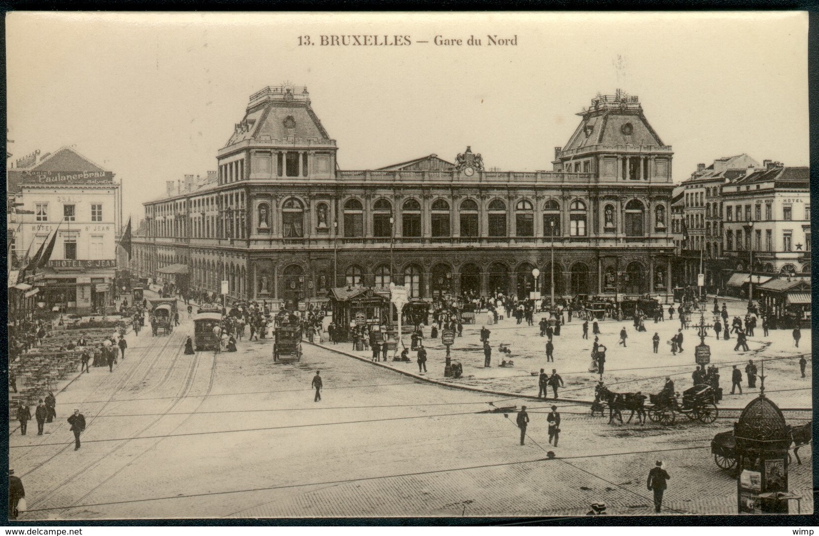 Bruxelles : Gare Du Nord - Chemins De Fer, Gares