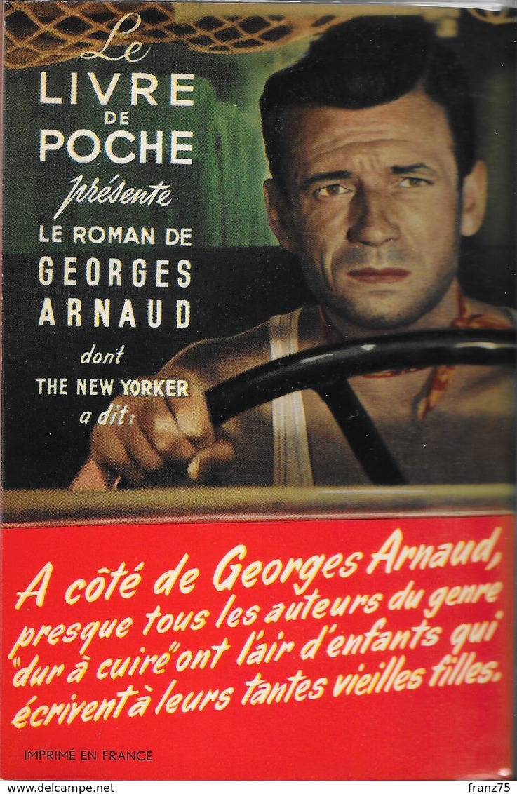 Le Salaire De La Peur--G. ARNAUD- Livre De Poche 1965--BE/TBE - Films