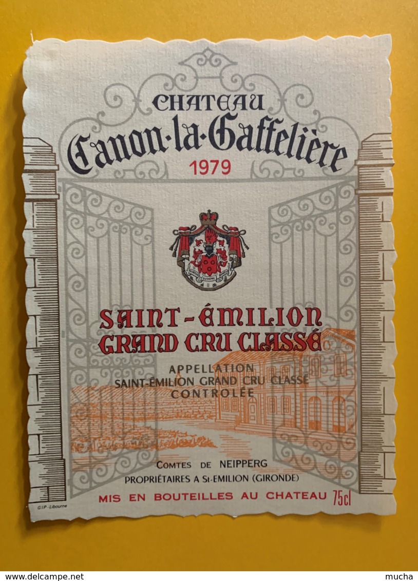 9915b - Château Canon-la-Gaffelière 1979 Saint-Emilion - Bordeaux