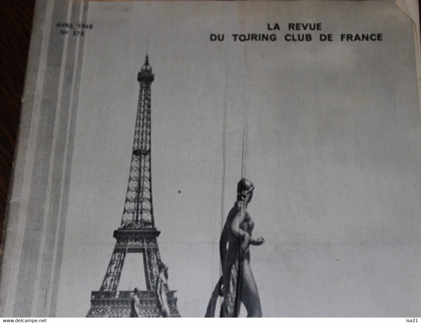 La Revue Du Touring Club 1948 Avril, Paris Chaillot, "Charités" En Normandie, La Motocyclette, - 1900 - 1949