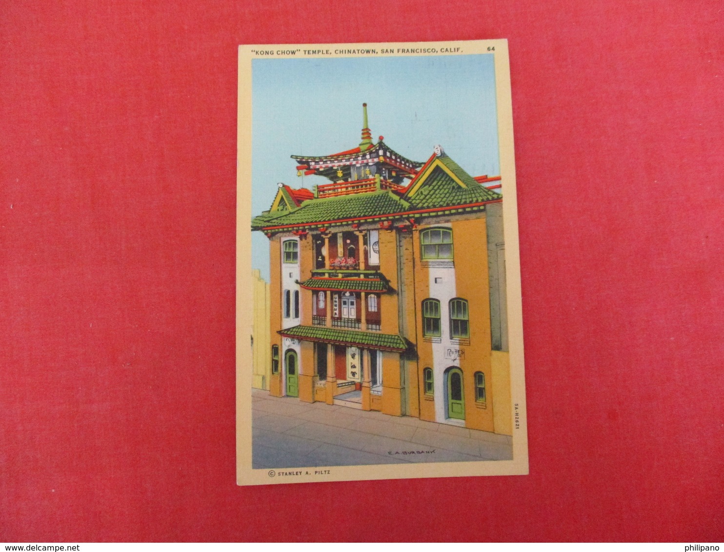 Kong Chow Temple Chinatown   California > San Francisco  -- Ref 3176 - San Francisco