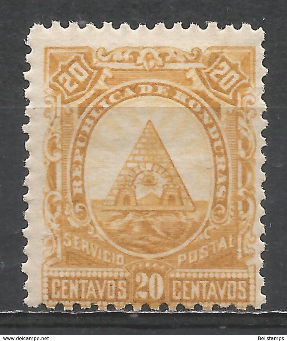 Honduras 1890. Scott #44 (M) Arms Of Honduras * - Honduras