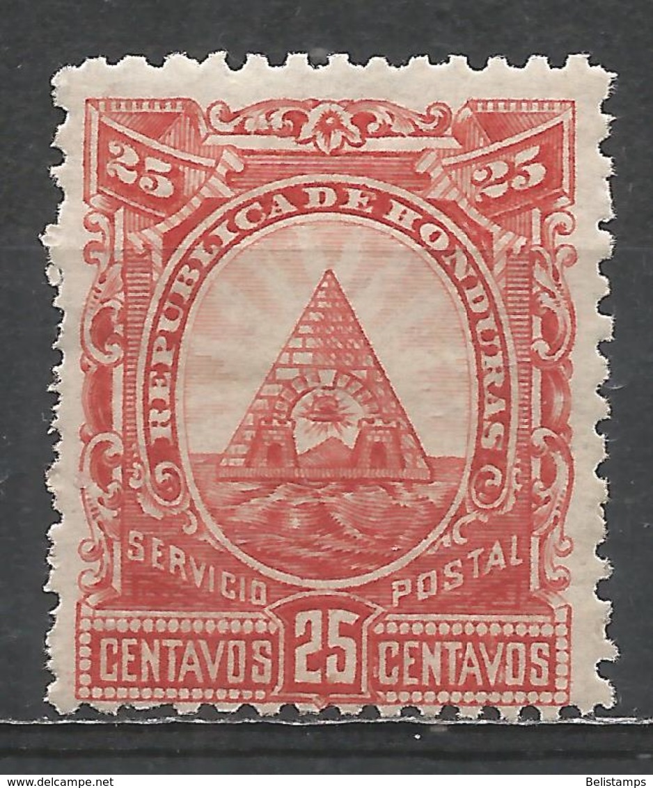 Honduras 1890. Scott #45 (M) Arms Of Honduras * - Honduras