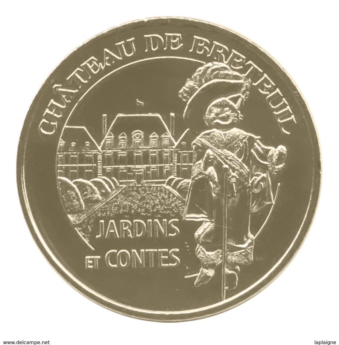 Monnaie De Paris , 2014 , Choisel , Château De Breteuil , Jardins Et Contes , Le Chat Botté - Autres & Non Classés