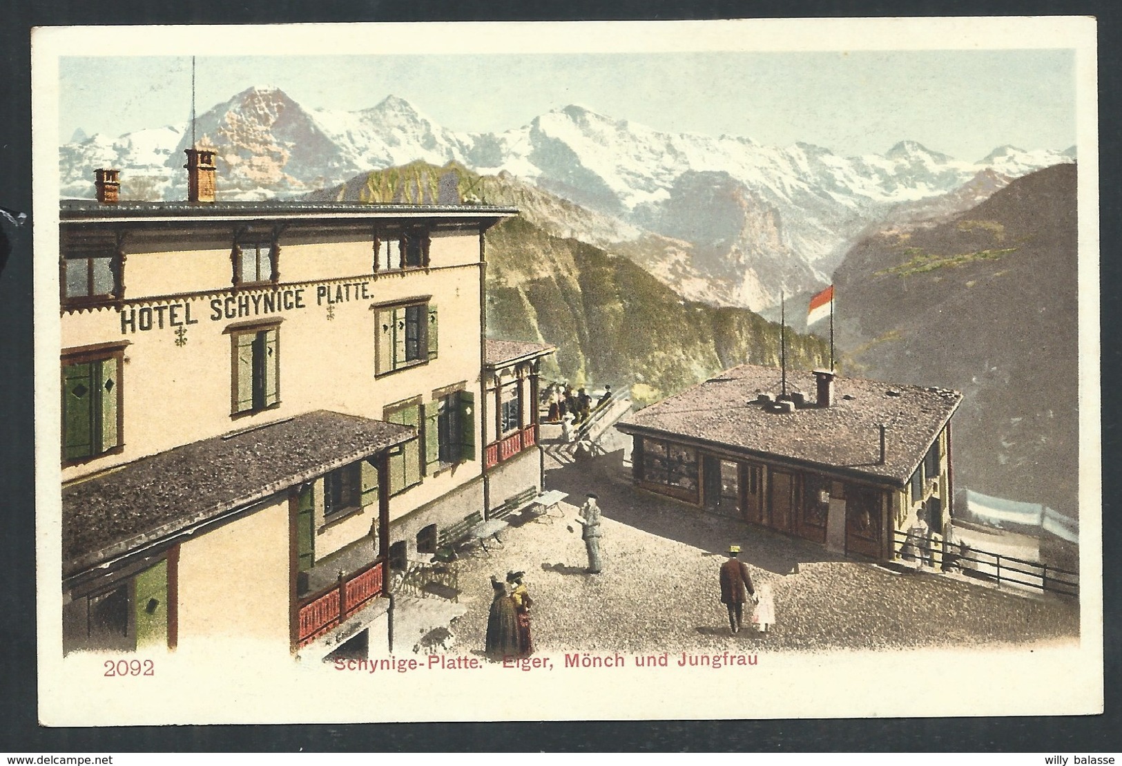 +++ CPA - Suisse - Schweiz - Switzerland - EIGER - Monch Und Jungfrau - Hotel Schynige  Platte   // - Autres & Non Classés