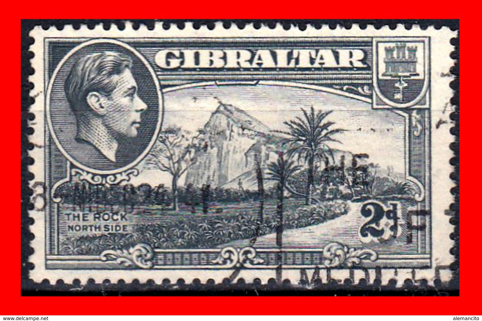 GIBRALTAR  SELLO 1938 -1945 NEW DRAWINGS - Gibilterra
