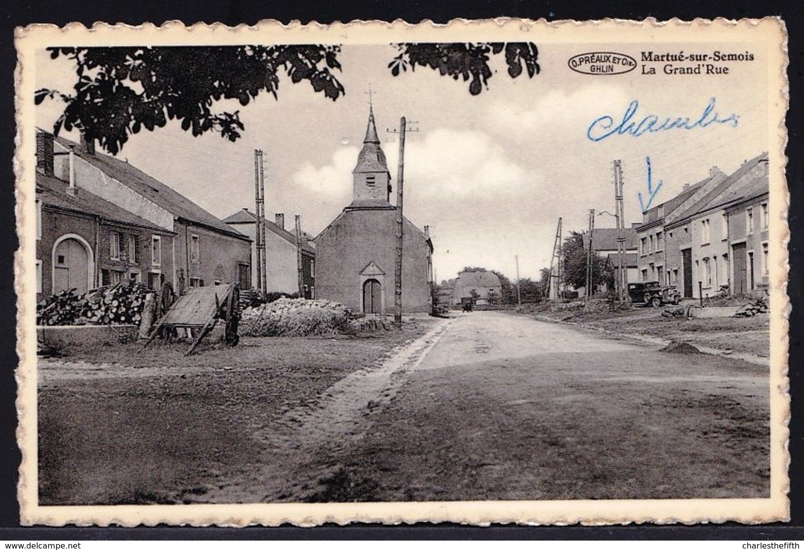 MARTUE SUR SEMOIS - LA GRAND'RUE - Florenville