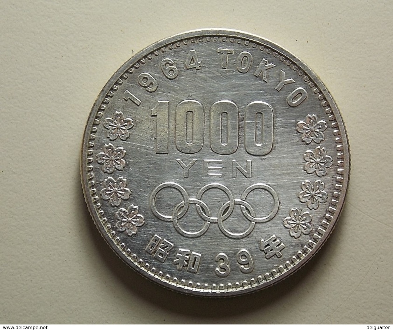 Japan 1000 Yen 1964 Silver - Japon