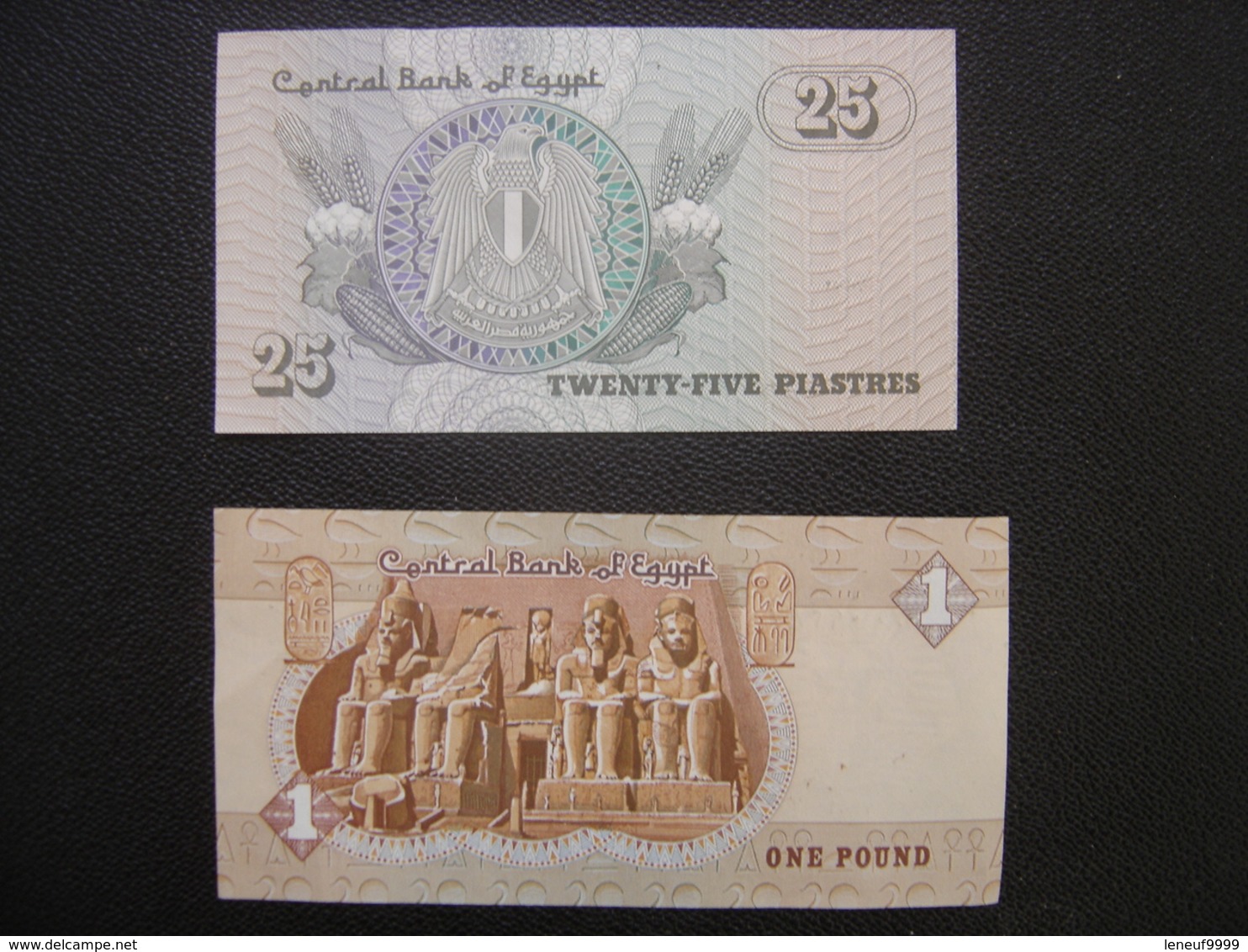 Billet EGYPTE 2 CENTRAL BANK OF EGYPT 25 PIASTRES ONE POUND - South Africa