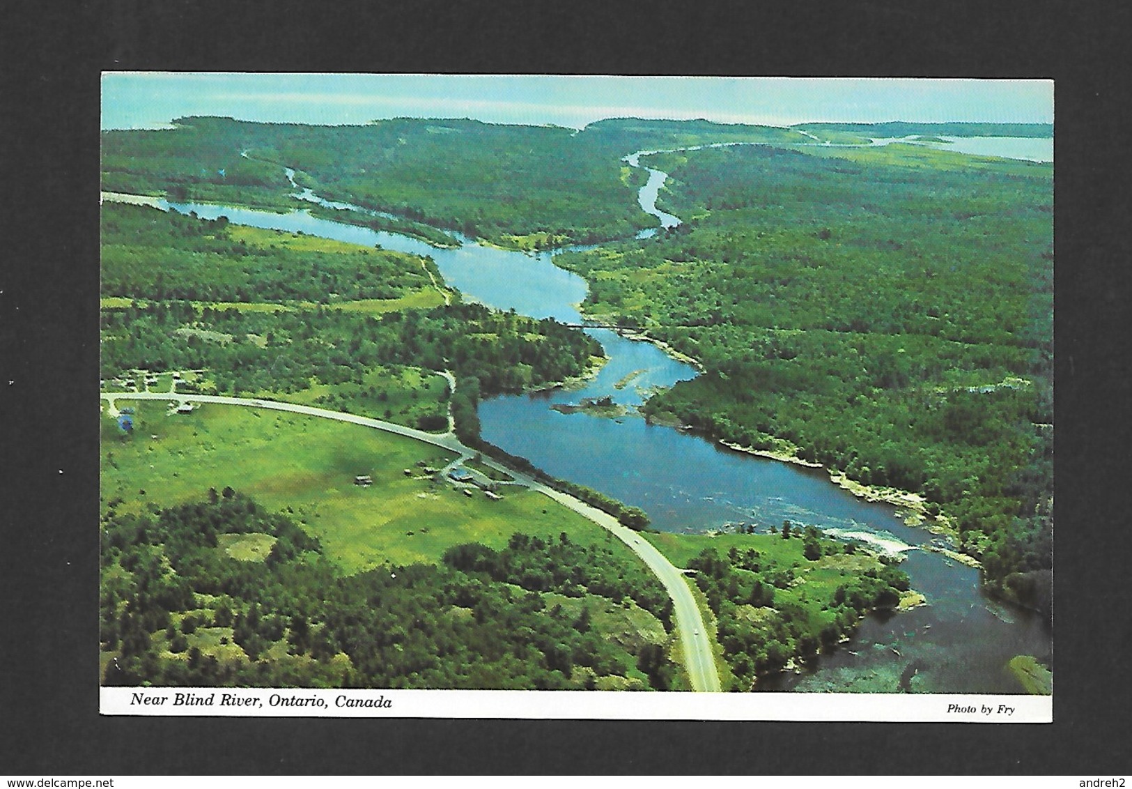 NEAR BLIND RIVER - ONTARIO - THE MOUTH OF THE MISSISSAUGAUGI - BY SUPERIOR SOUVENIR - Autres & Non Classés