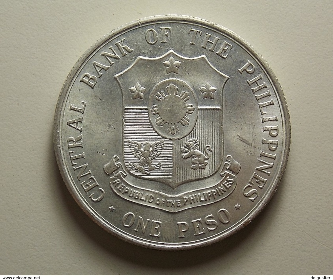 Philippines 1 Peso 1964 Silver - Philippines