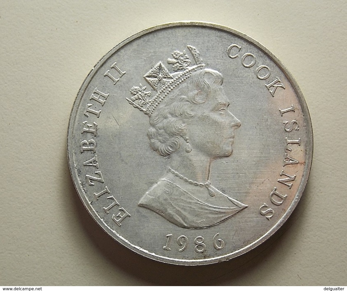 Cook Islands 1 Dollar 1986 Silver - Cook