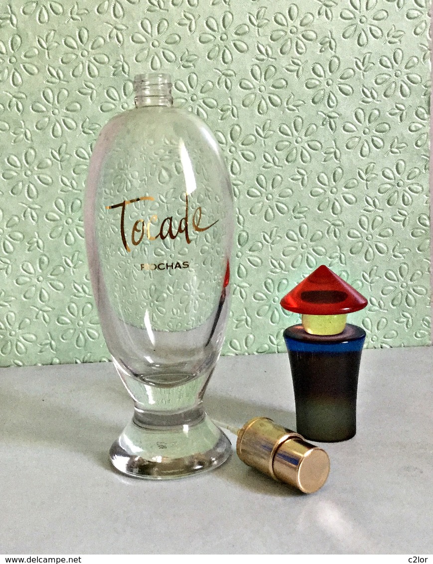 Flacon Vaporisateur Rechargeable "TOCADE" De ROCHAS Eau De Toilette  100 Ml - Flacons (vides)