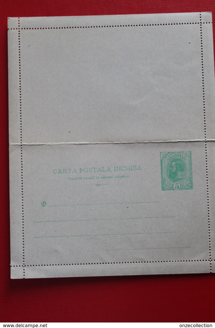 ENTIER  POSTAL  DE  5  BANNI   VERT    NEUF - Lettres & Documents