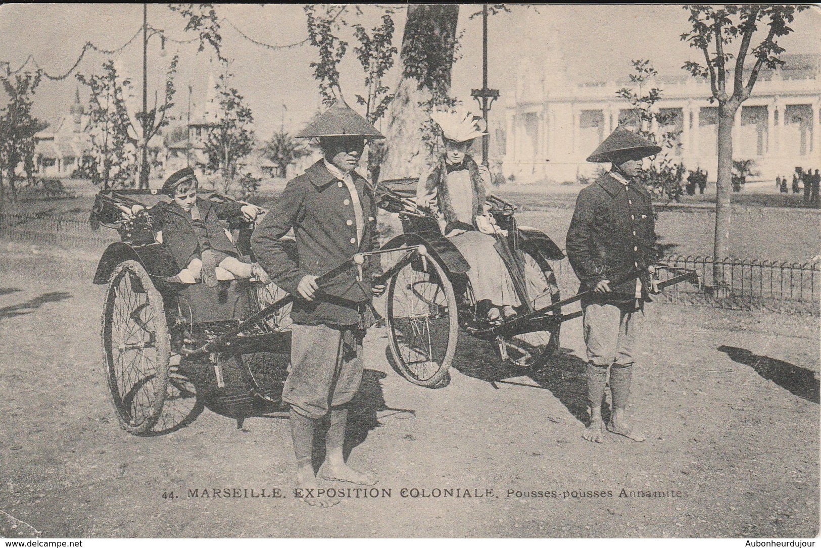 Marseille Exposition Coloniale-pousses Pousses Annamites 285K - Expositions Coloniales 1906 - 1922