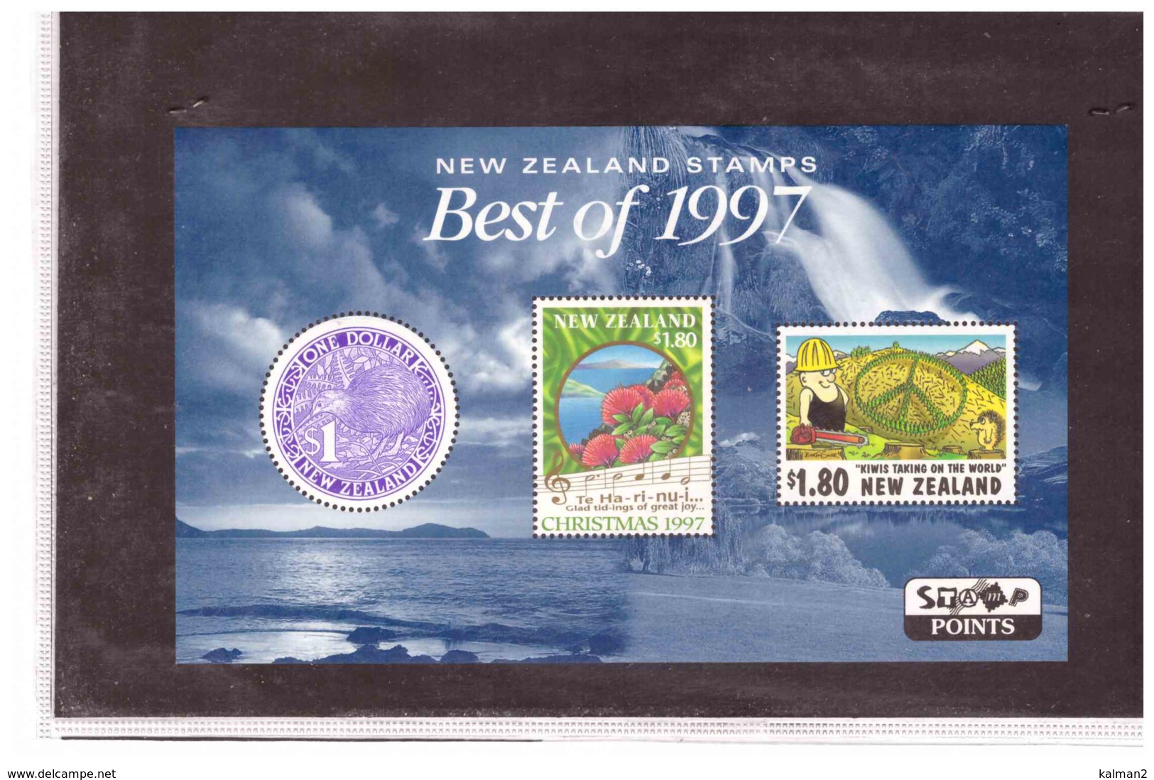 NEW ZEALAND   - REWARDS BEST OF 1997 OF 3 MINIATURE SHEETS WITH PACK - Blocks & Sheetlets