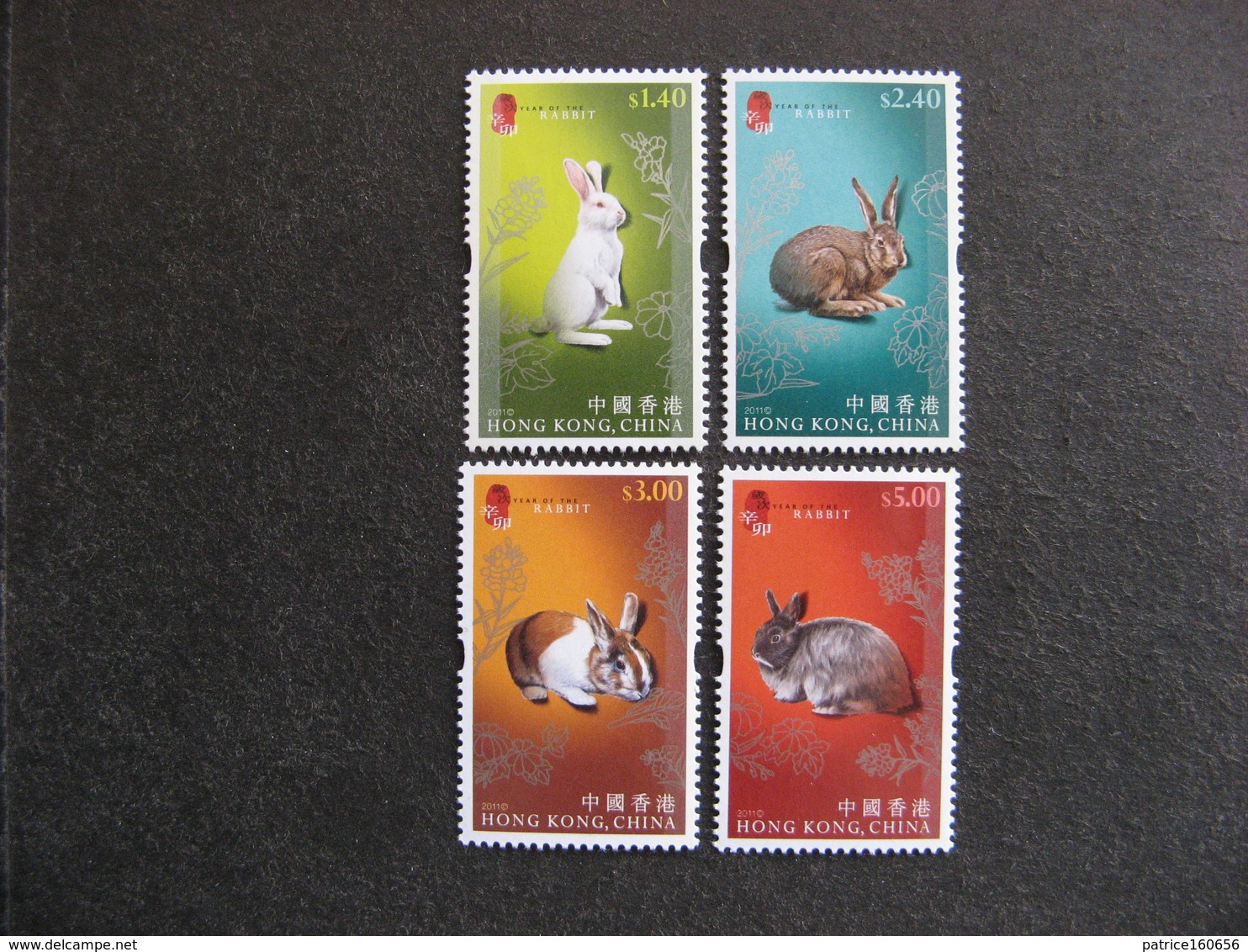 HONG-KONG : TB Série N° 1486 Au N° 1489, Neufs XX. - Neufs