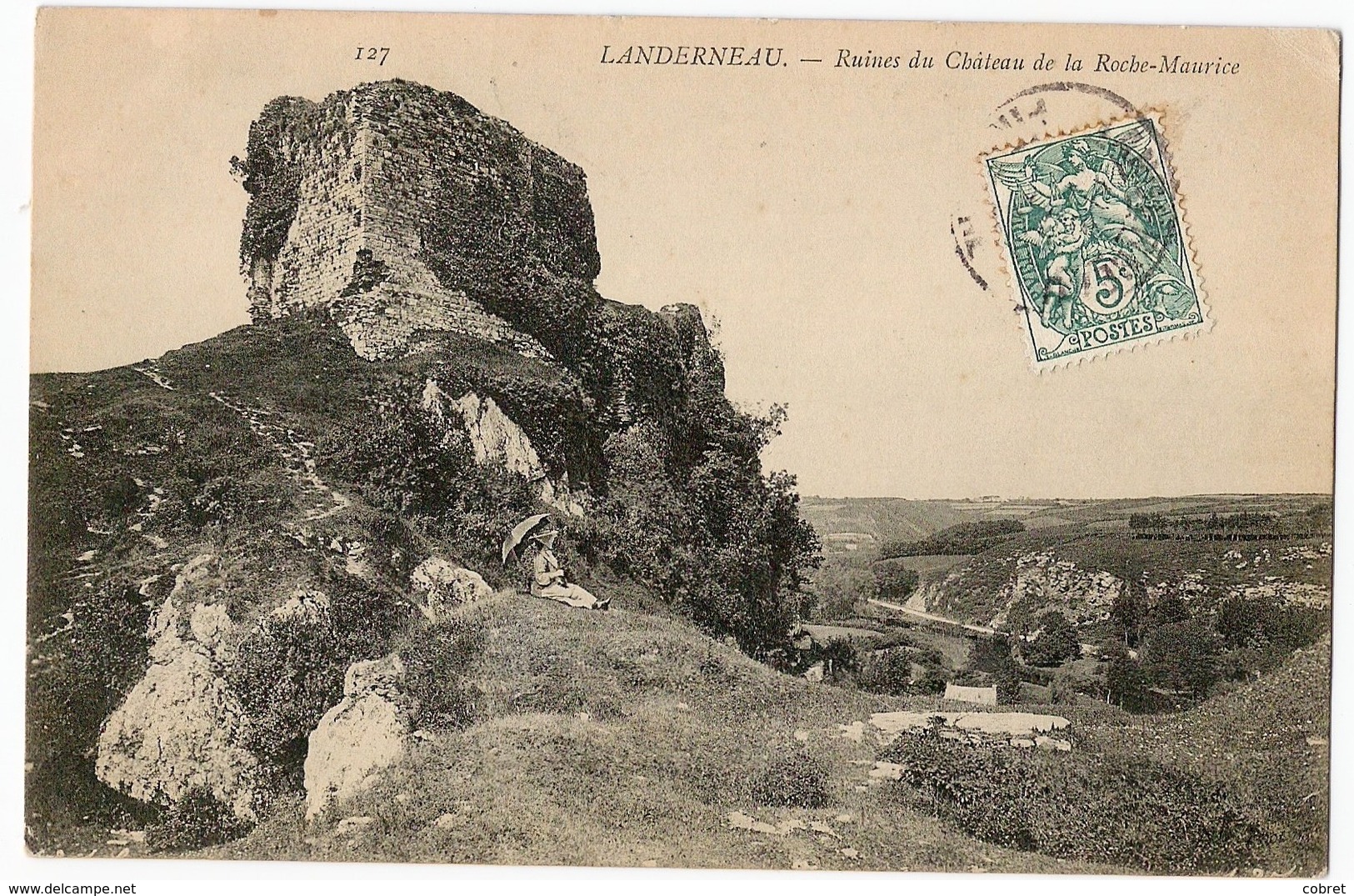 LANDERNEAU - Ruines Du Château De La Roche-Maurice - Landerneau