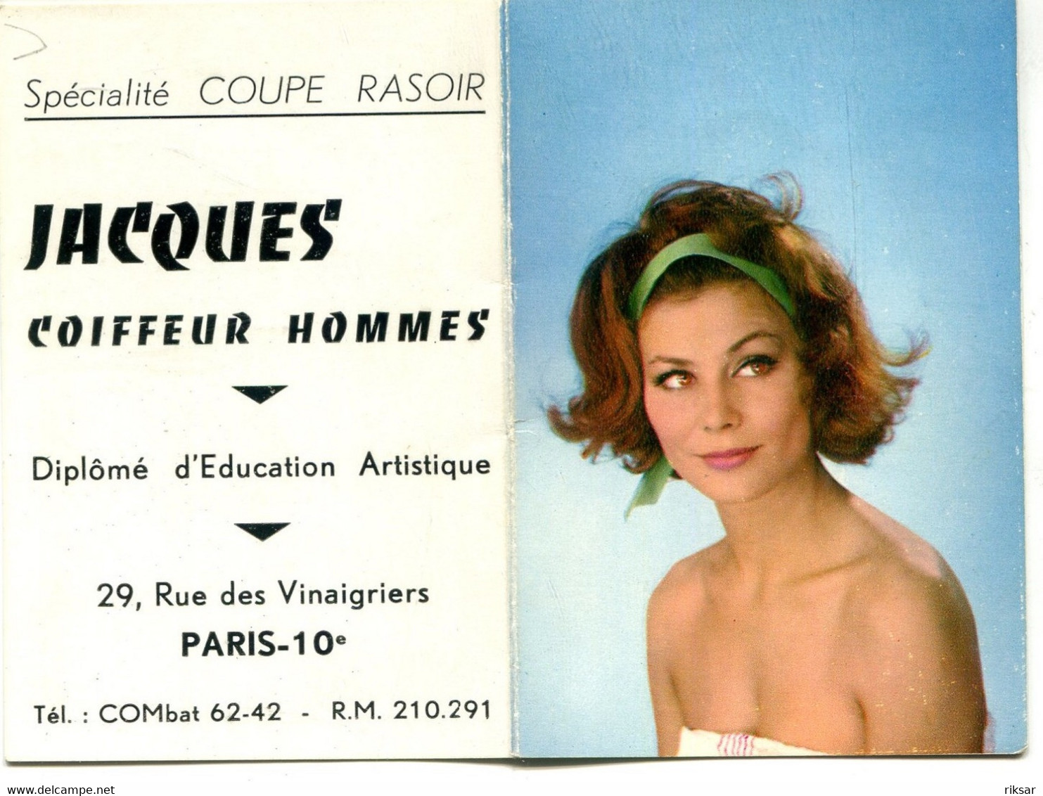 CALENDRIER(1966) COIFFEUR - Kleinformat : 1961-70