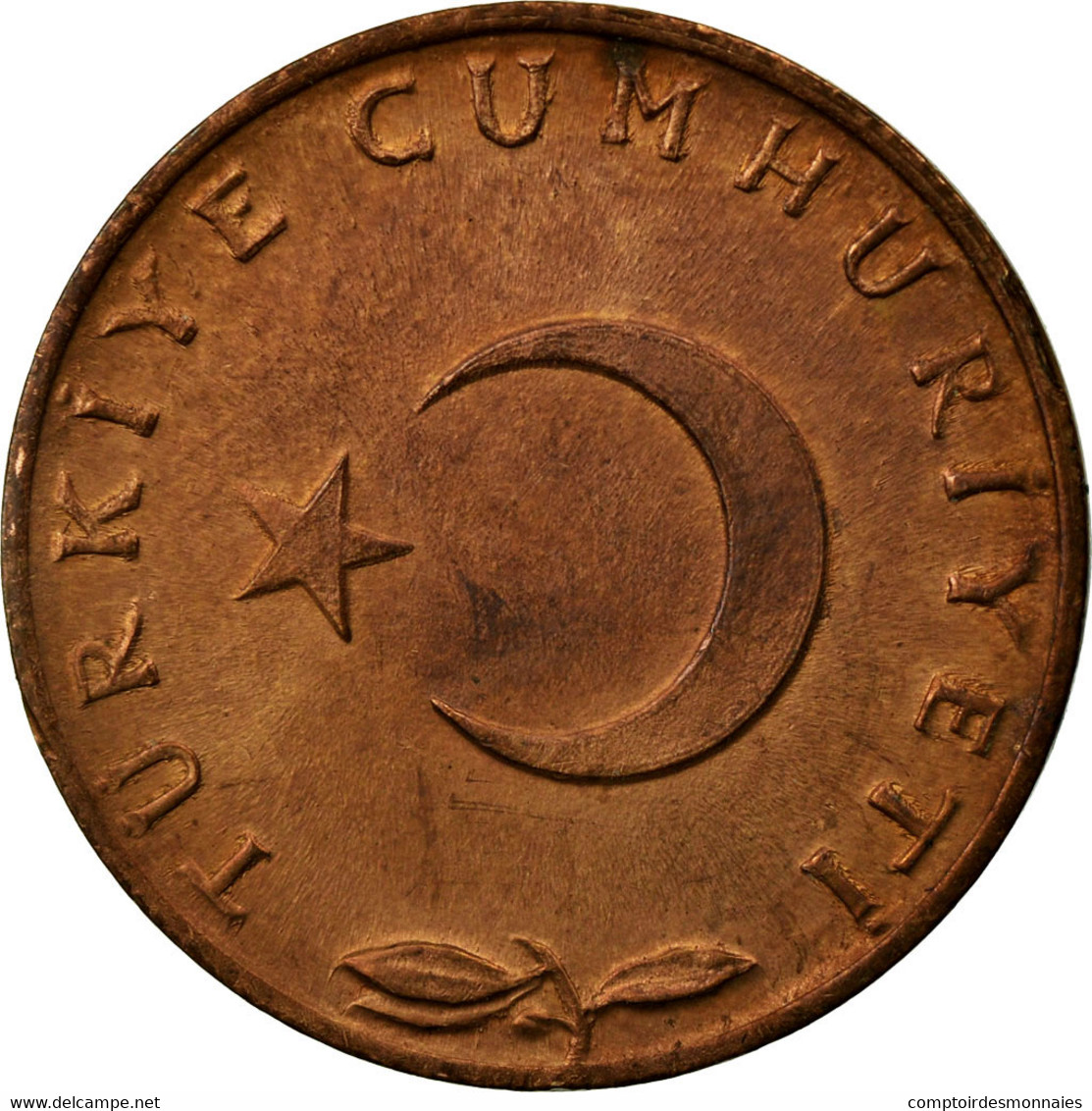 Monnaie, Turquie, 5 Kurus, 1960, TTB, Bronze, KM:890.1 - Turkey