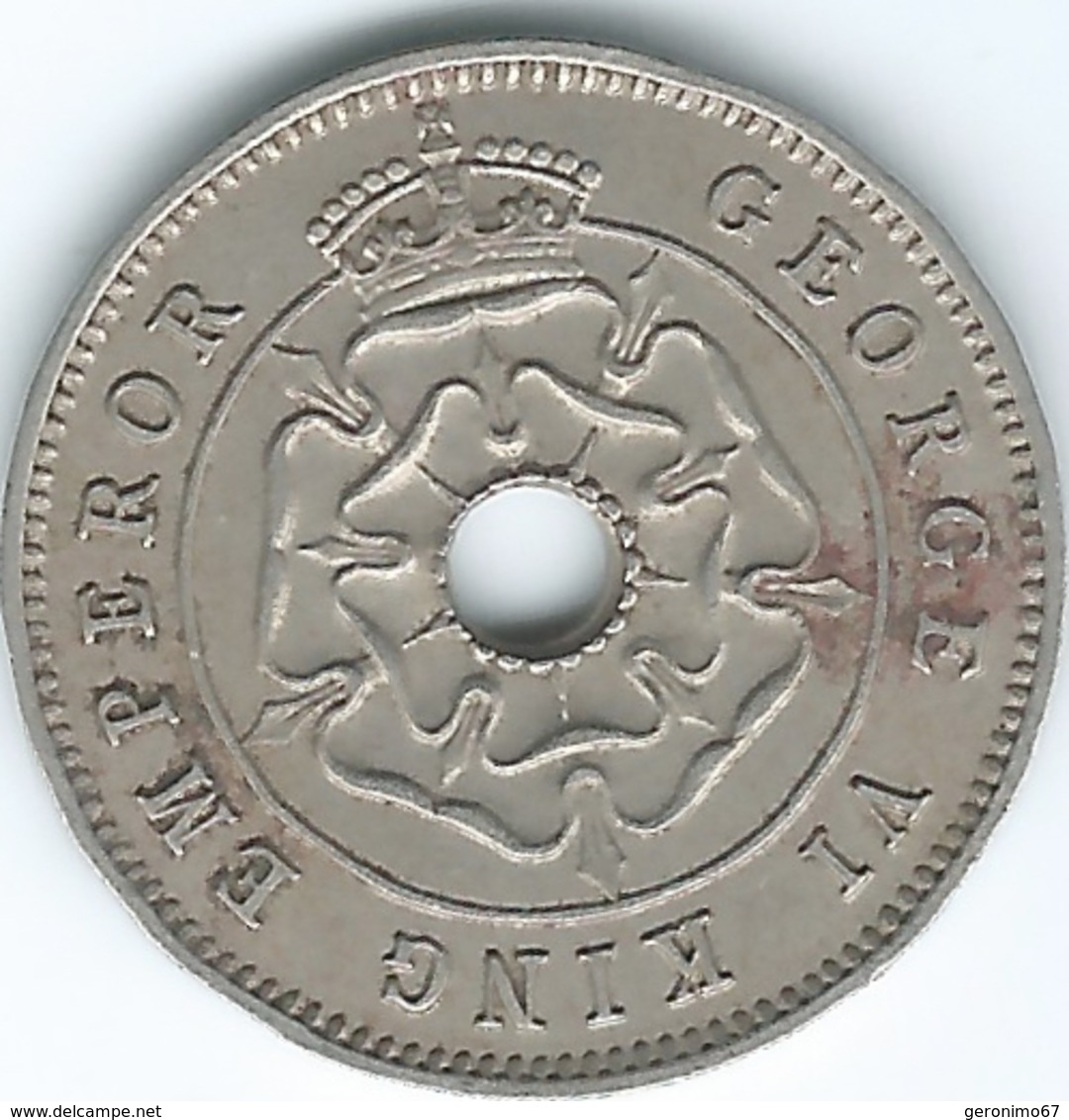 Southern Rhodesia - George VI - 1938 - ½ Penny - KM14 - Rhodesia