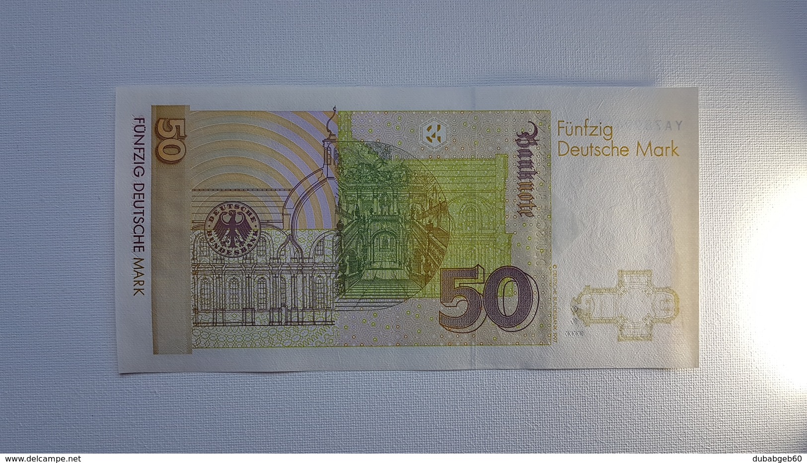 50 DM 1996 Ersatznote YA, ,  UNC - FDS - Kassenfrisch, Free Shipping Ww - 50 Deutsche Mark