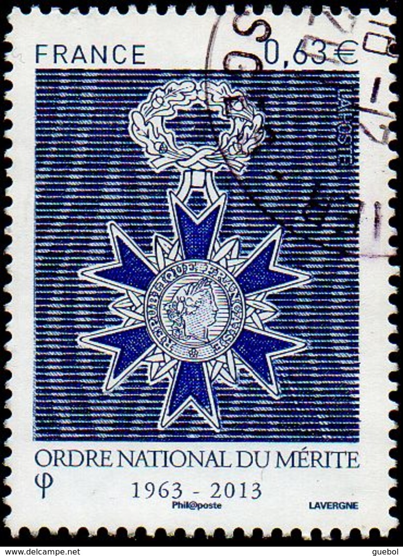 Oblitération Cachet à Date Sur Timbre De France N° 4830 - Ordre National Du Mérite - Oblitérés