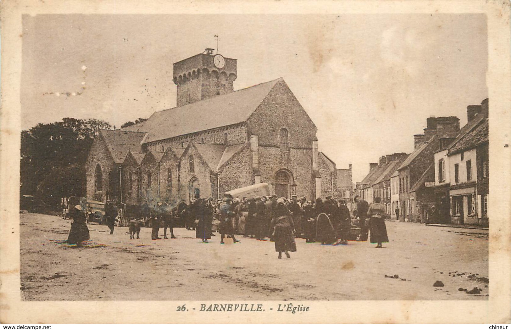 BARNEVILLE EGLISE - Barneville