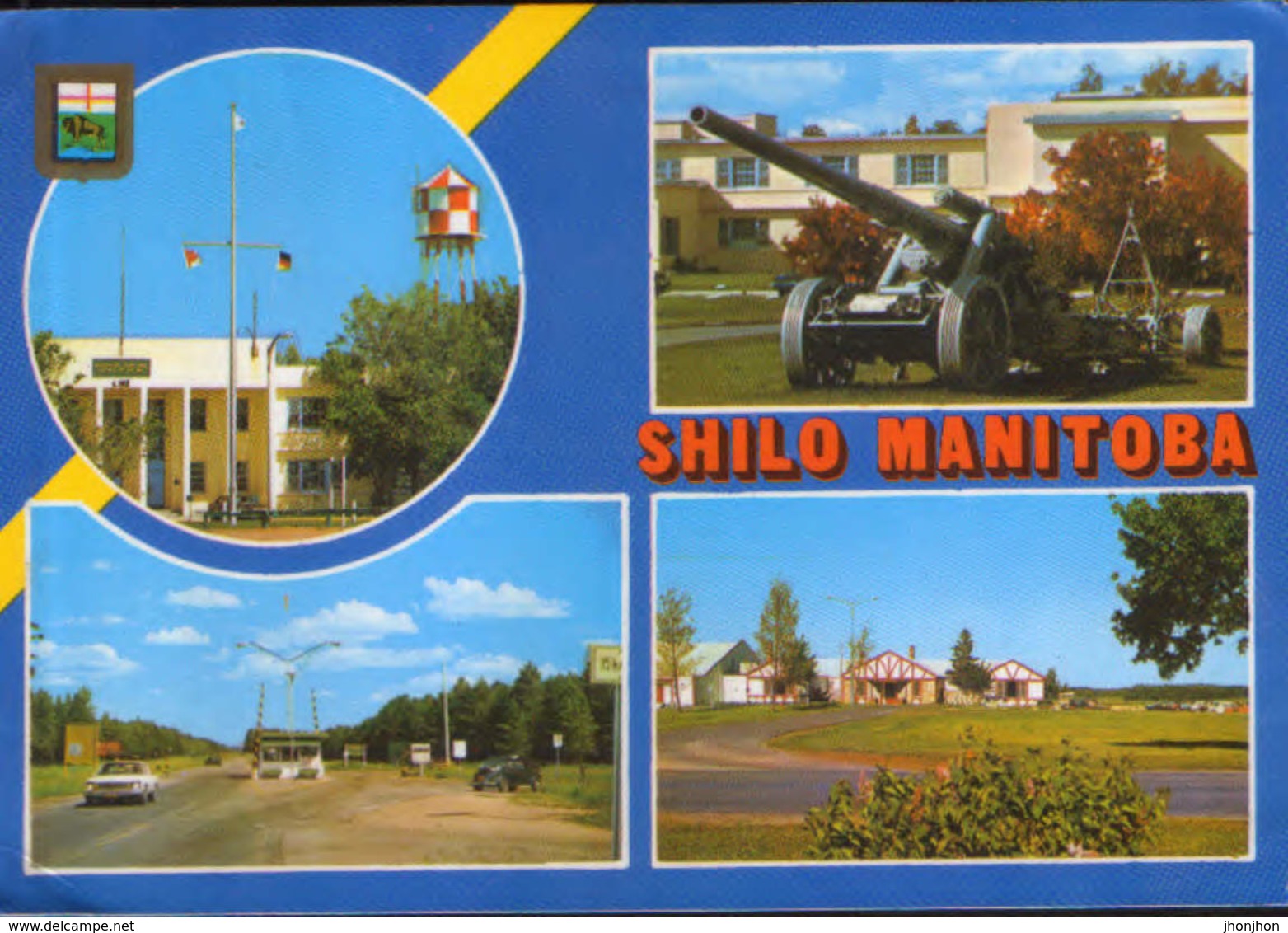 Canada - Postcard Circulated In 1982 - C.F.B. Shilo Manitoba - 2/scans - Other & Unclassified