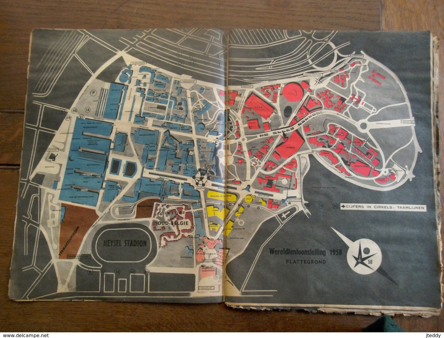 Tijdschrift POST  Brussel  -- WERELDTENTOONSTELLING  1958 - Verzamelaars