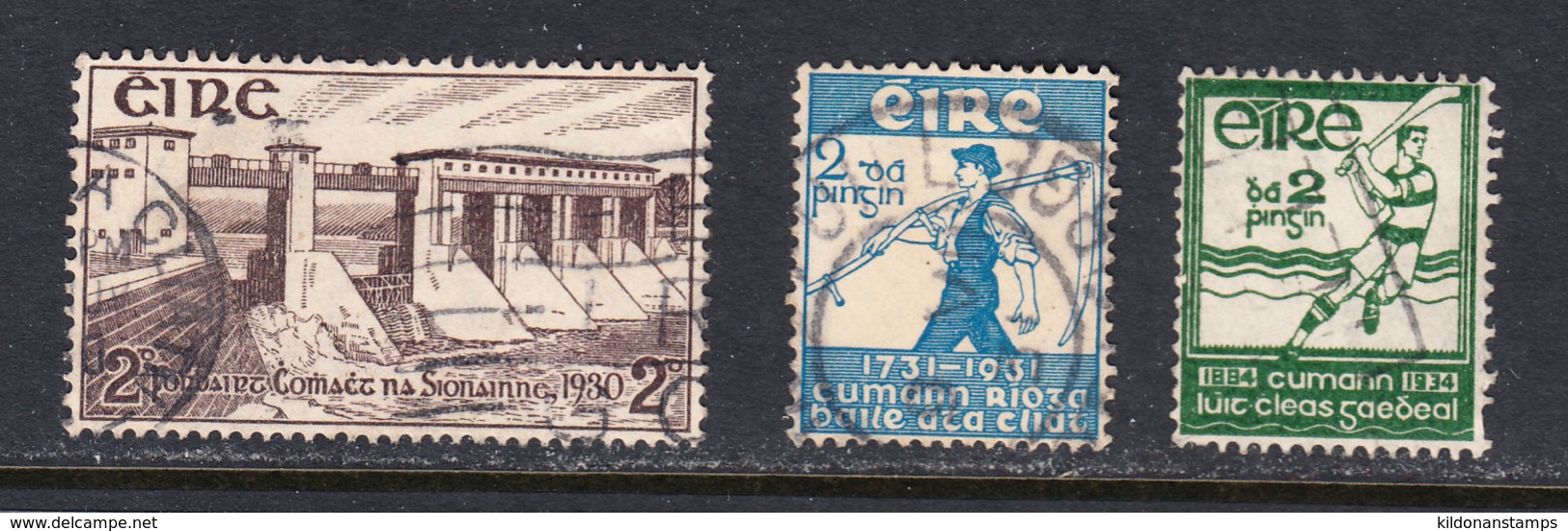 Ireland 1931-34 Cancelled, Sc# 83,84,90, SG 92,93,98 - Gebraucht