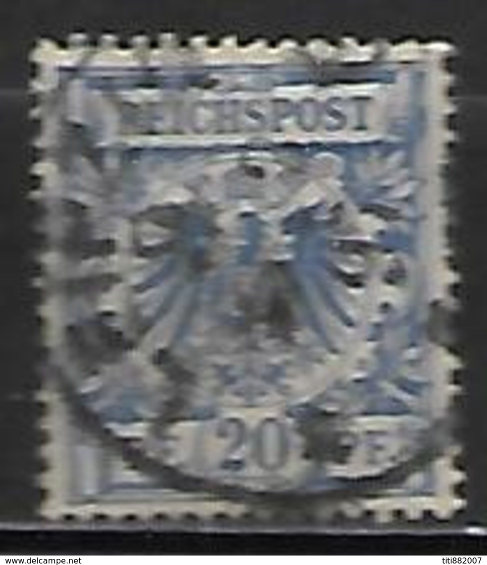 ALLEMAGNE       -    1889 .   Y&T N° 48 Oblitéré - Oblitérés