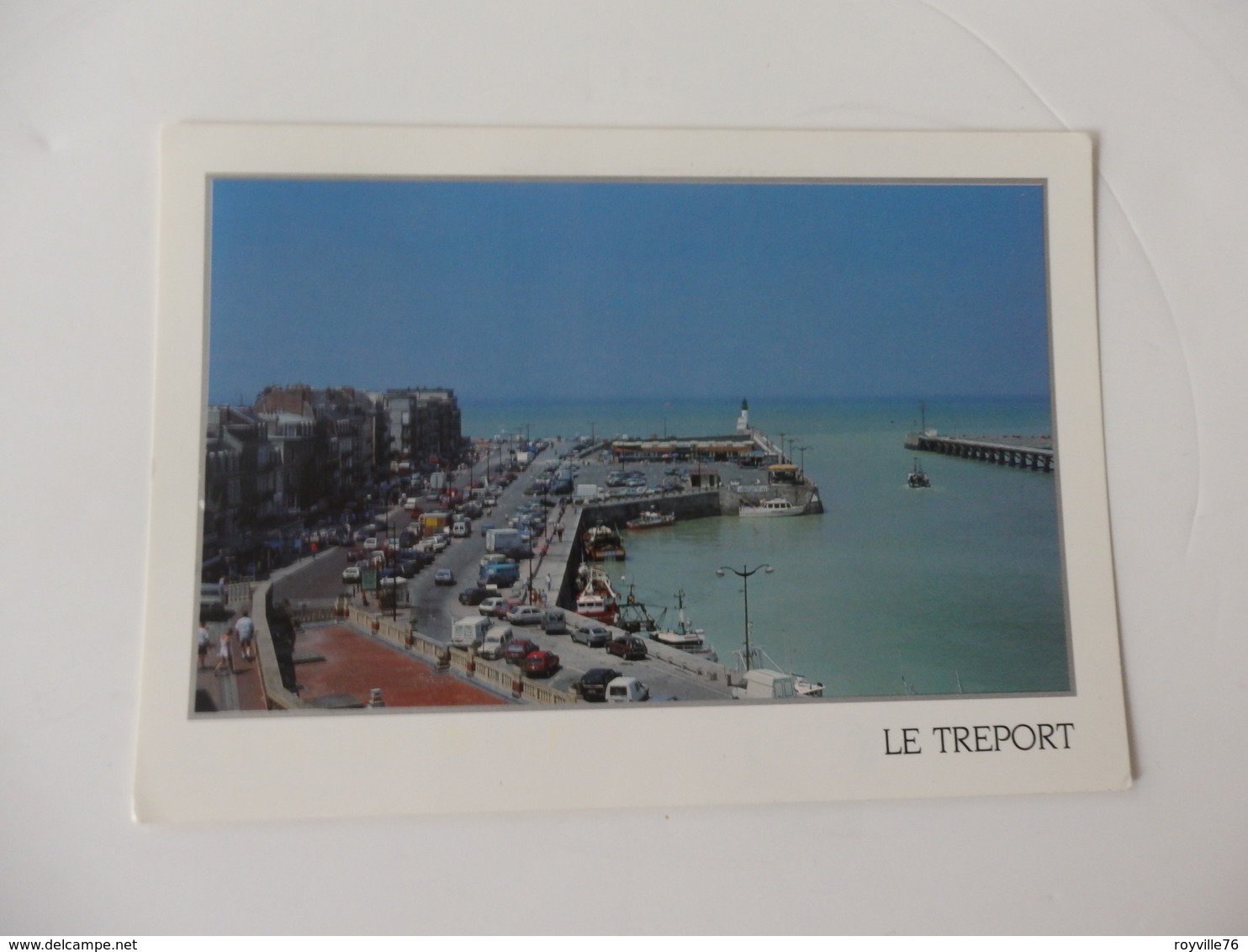 Le Tréport, La Plage, La Falaise Et Montée Au Calvaire Des Terrasses. - Le Treport