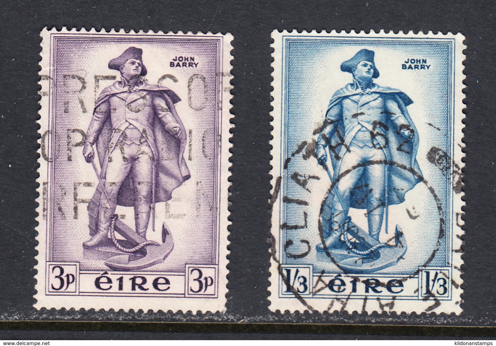 Ireland 1956 Cancelled, Sc# , SG 162-163 - Gebraucht