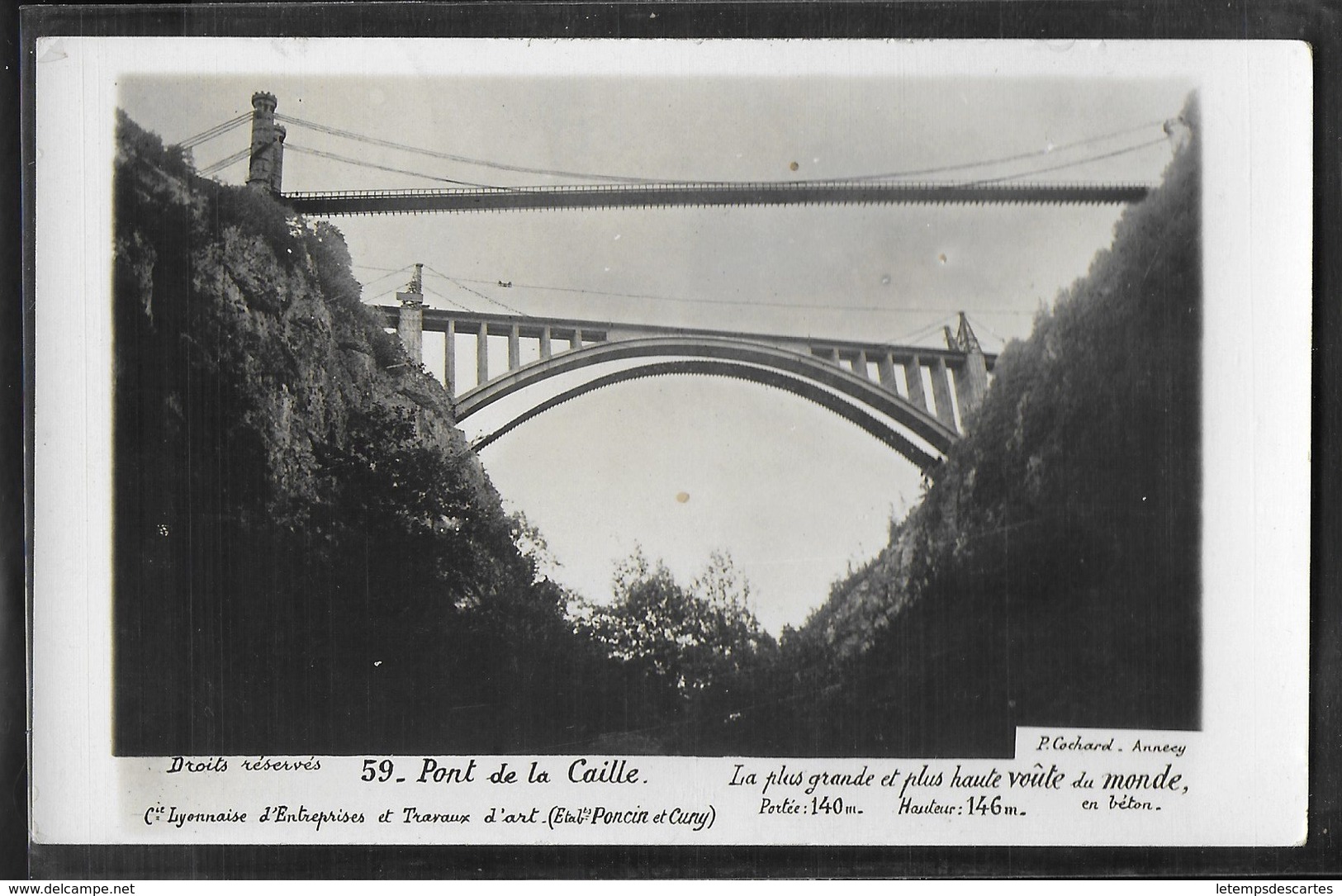 CPA 74 - Le Pont De La Caille - Autres & Non Classés