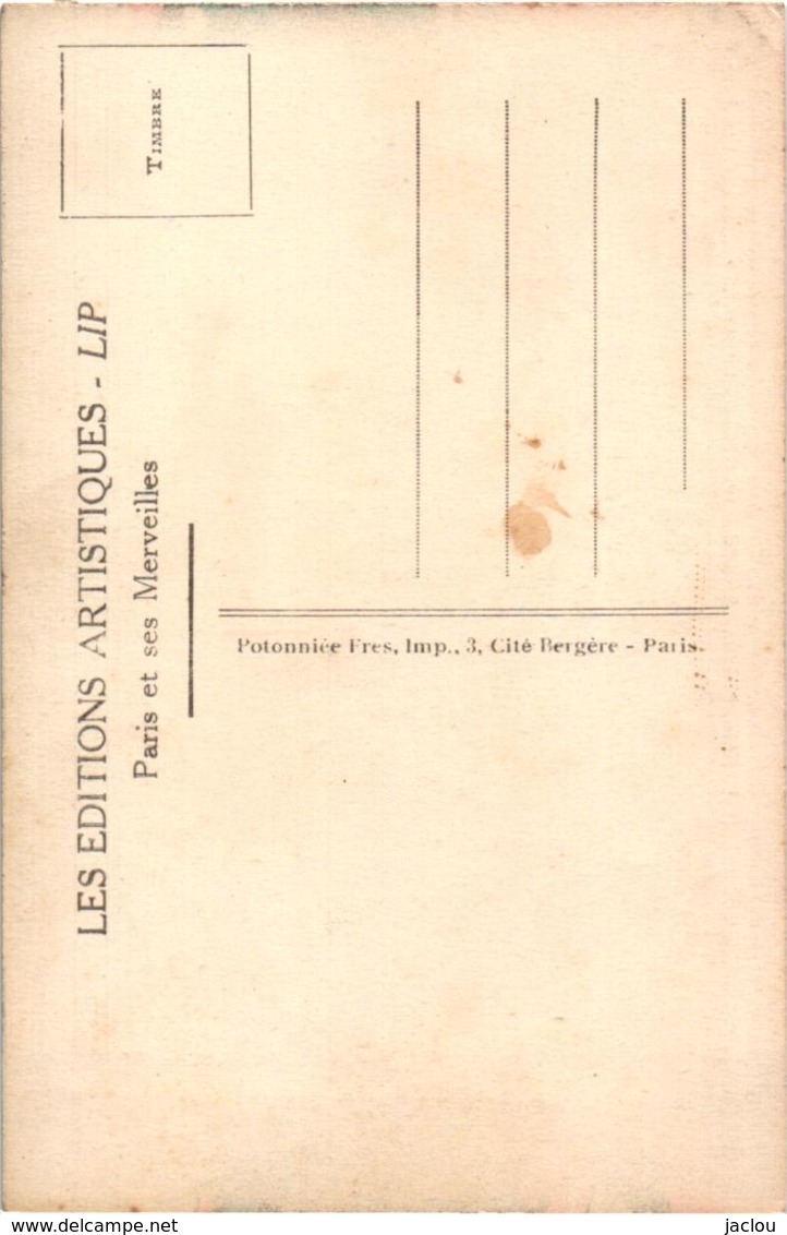 PARIS AVENUE DE L'OPERA ,ET PLACE DU THEATRE FRANCAIS ,EDITIONS -LIP ,COULEUR  REF 59094A - District 01