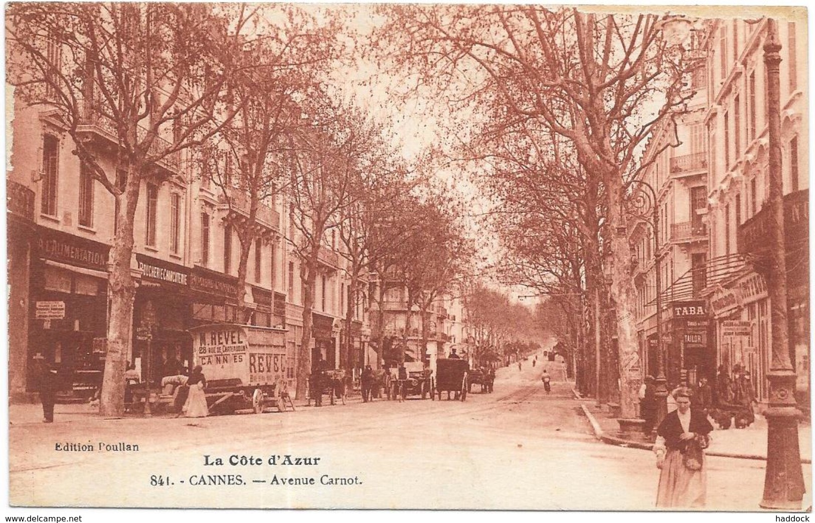 CANNES: AVENUE CARNOT - Cannes