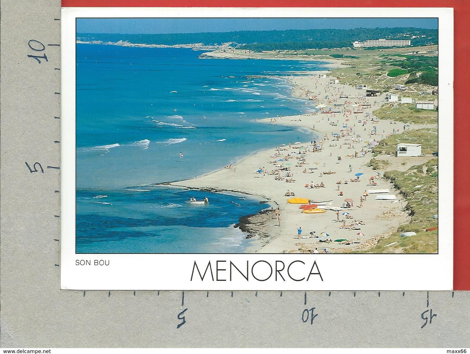 CARTOLINA VG SPAGNA - ISLA DE MENORCA - Son Bou - 11 X 16 - ANN. 1995 FAO - Menorca