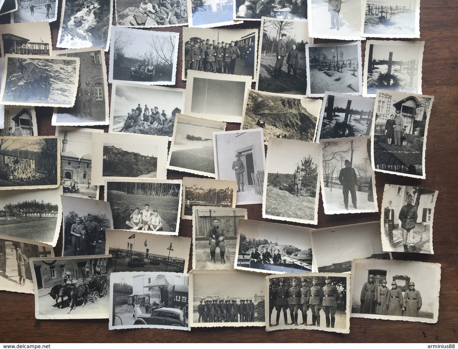 70 Fotos - Wehrmacht & RAD - Jahr 1941 - Ostfeldzug - Serbien, Bulgarien, Kroatien, Siebenbürgen, Grèce - RAD-Abt 4/121