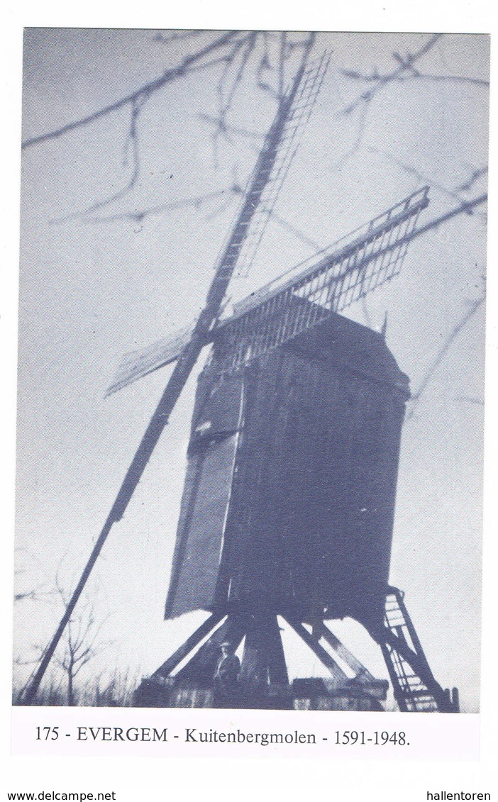 Evergem: Kuitenbergmolen  ( 2 Scans) - Evergem