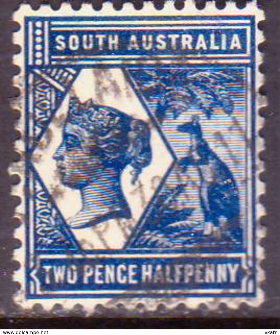 AUSTRALIA SOUTH AUSTRALIA 1910 SG #296 2½d Used Wmk Crown Over A Perf.12x11½ CV £14 - Used Stamps