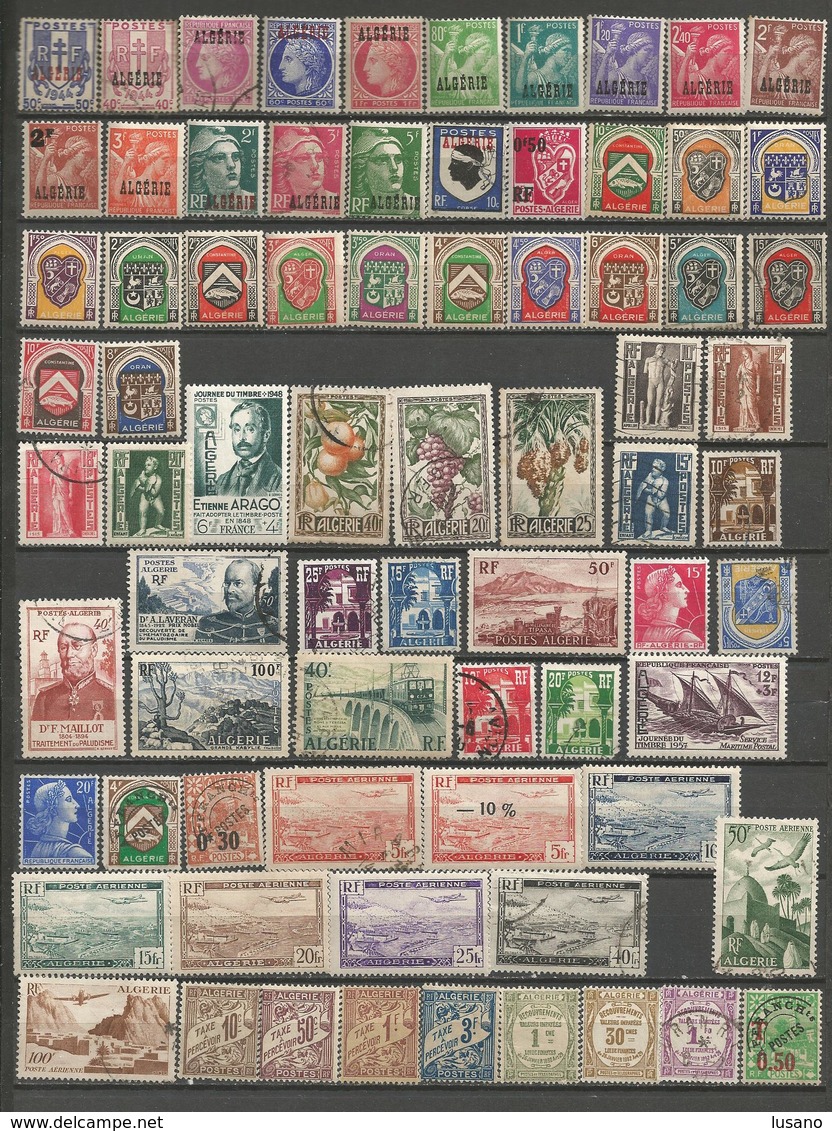 Colonies Françaises - Lot De 670 Timbres Oblitérés Ou Neufs (**, * Ou Sans Gomme) Avec Polynésie Et Réunion - Collections (sans Albums)