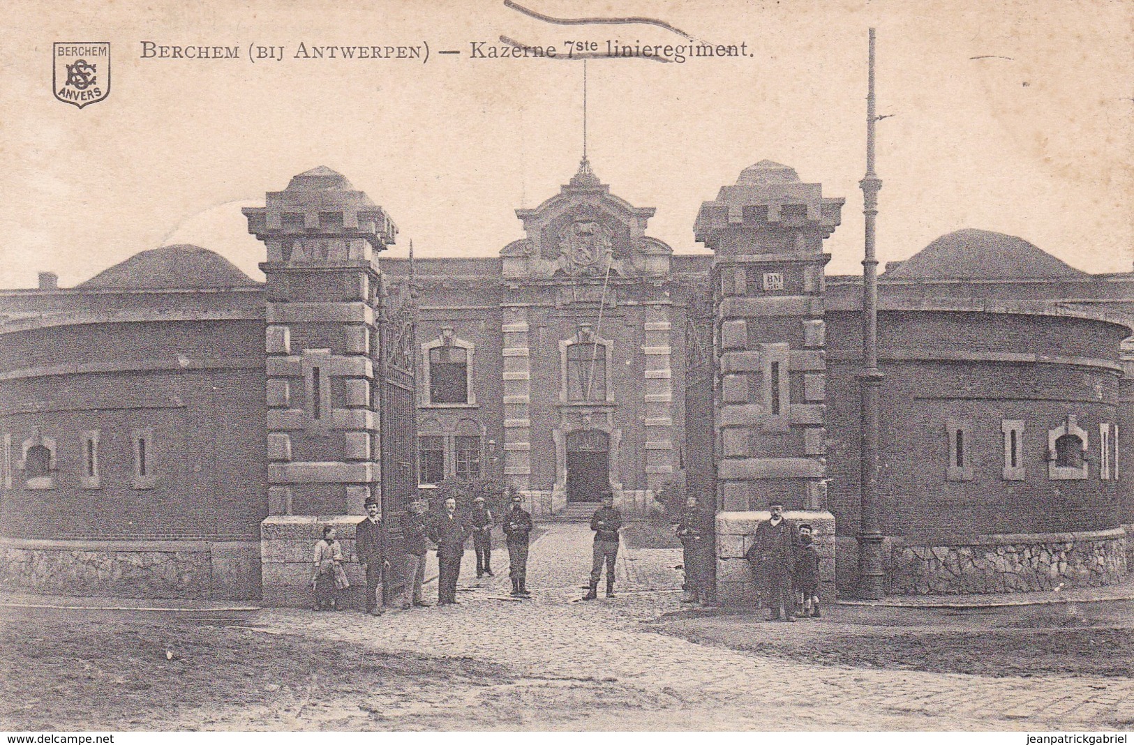 Berchem (bij Antwerpen) Kazerne 7 Ste Linieregiment - Other & Unclassified