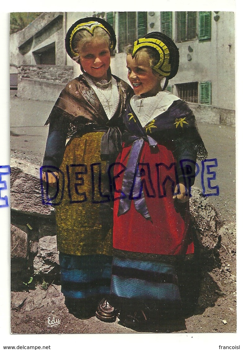 Deux Petites Savoyardes En Costumes Typiques. Images De Chez Nous. EDY Chambéry France - Costumes